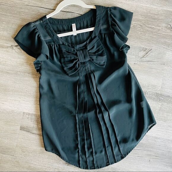 Sheer Bow Blouse  - Picture 1 of 13